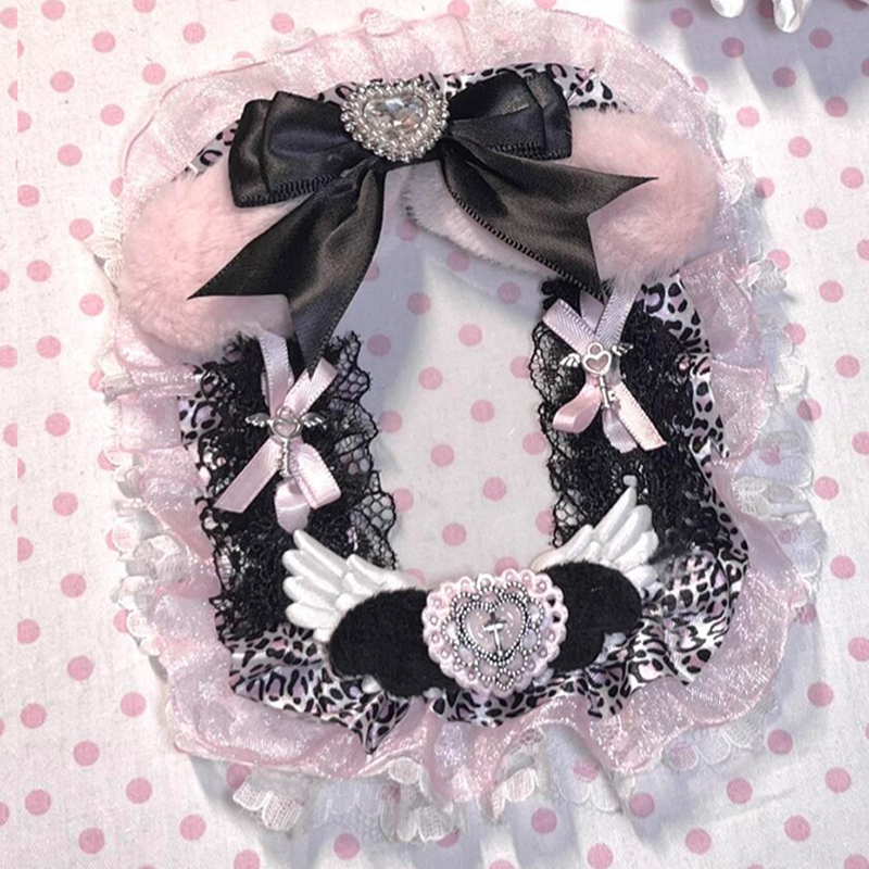 Card Sleeves Protector - Porta-cartão PVC artesanal com estampa leopardo