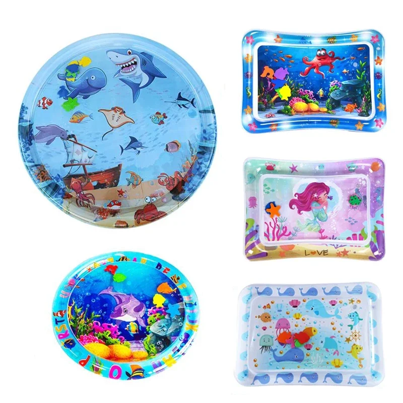 Play Mat Neoprene - PVC Inflável Round and Square Play