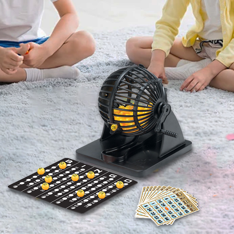 Board Game Maker - Máquina de loteria de bingo, gaiola