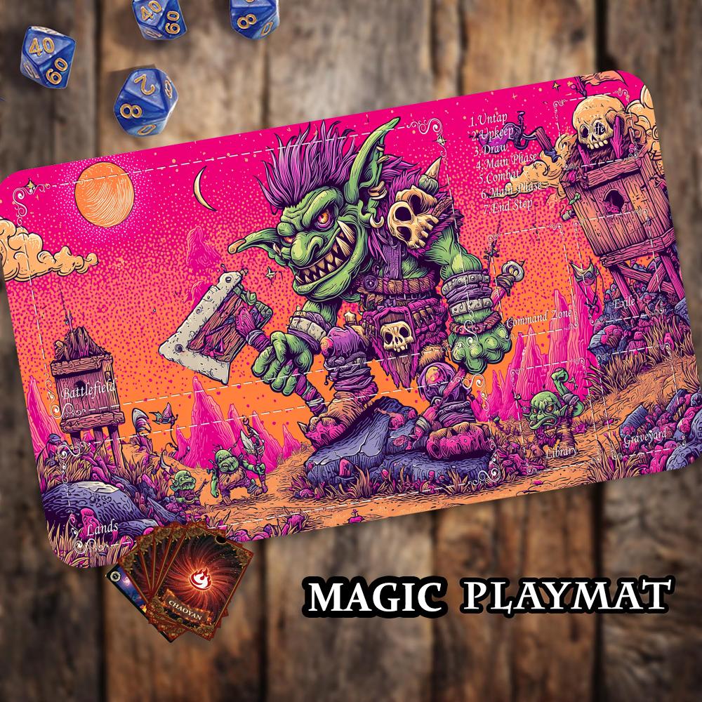 Play Mat Neoprene - Tapete de Jogo MTG Ferocious Giant