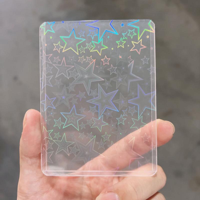 Card Sleeves Protector - 10 unidades de capas holográficas a