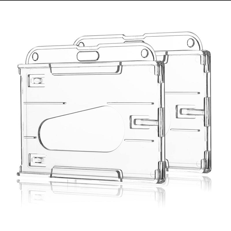 Card Sleeves Protector - Slots para cartões transparentes, etiqueta de