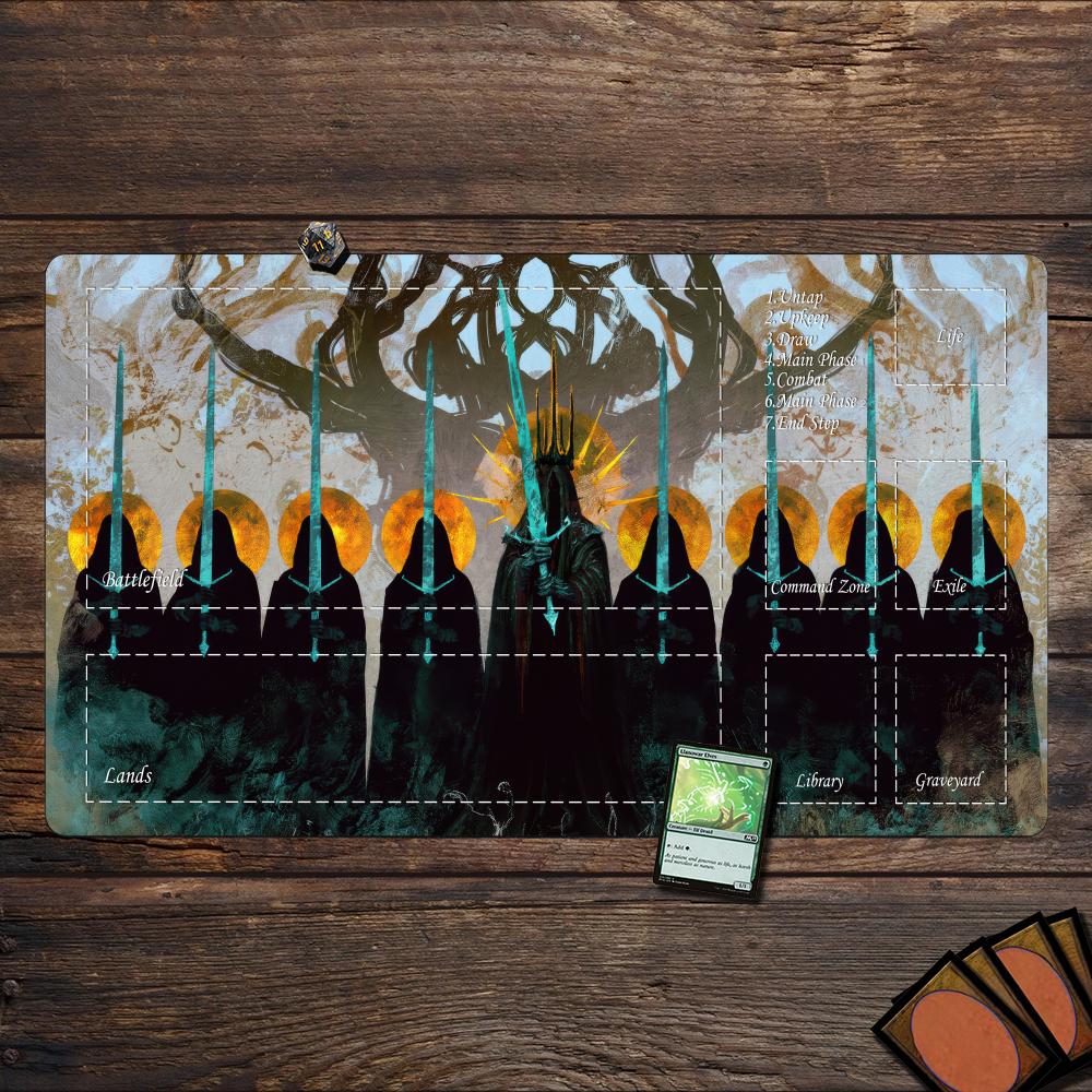 Play Mat Neoprene - Tapete mágico para jogos de cartas,
