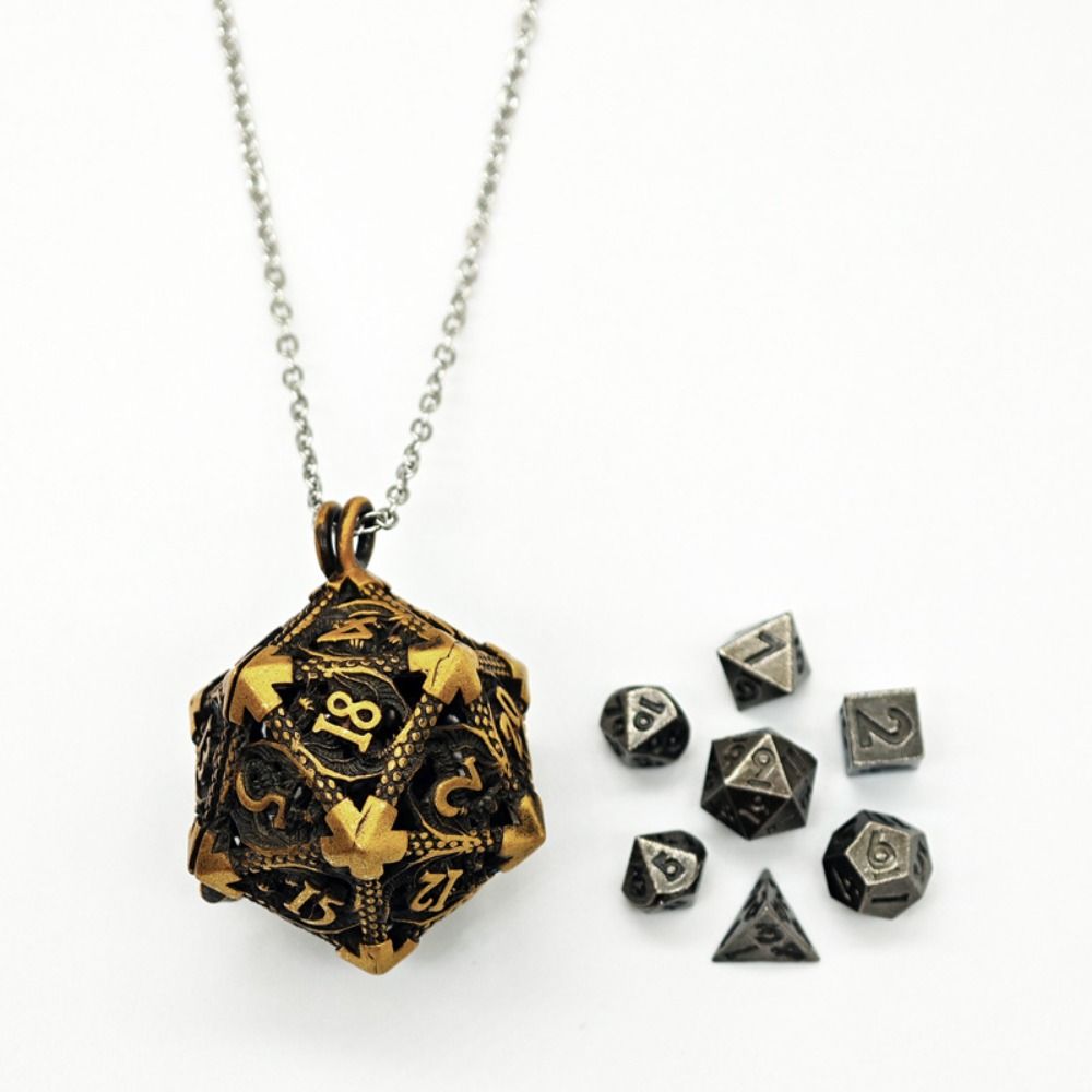 Board Game Io - 1 conjunto de dados de metal