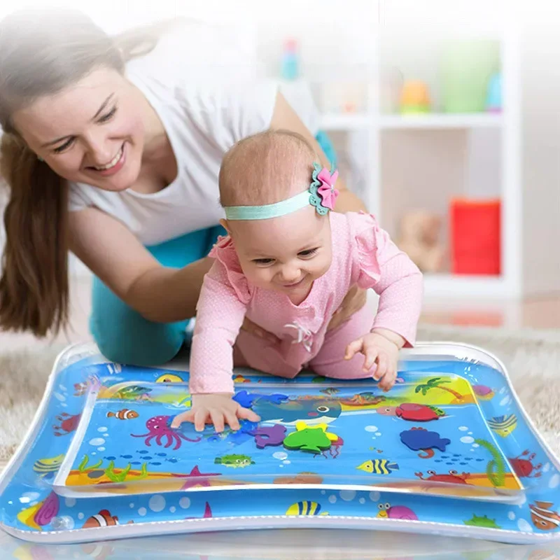 Tapete de água inflável de ver - Play Mat Neoprene avaliação e preço