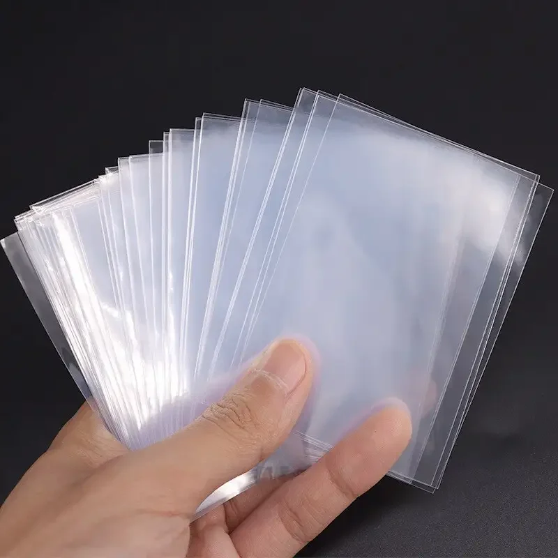 300/100 pçs 66*91mm mangas de  - Card Sleeves Protector avaliação e preço
