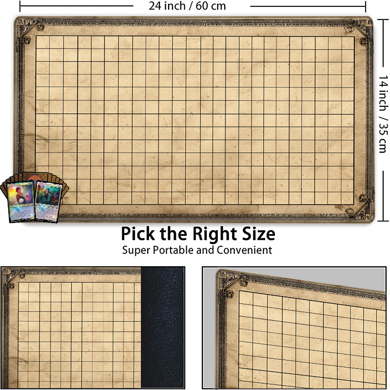 Tapete de Jogo Vintage Grid pa - Play Mat Neoprene avaliação e preço