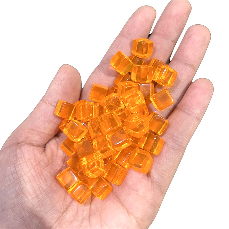 100 pçs/set 8mm cubo claro dad - Board Game Quiz avaliação e preço