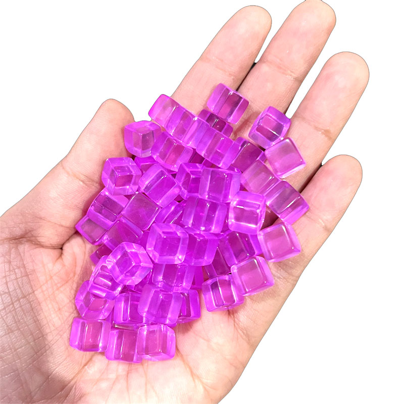 100 pçs/set 8mm cubo claro dad - Board Game Quiz avaliação e preço