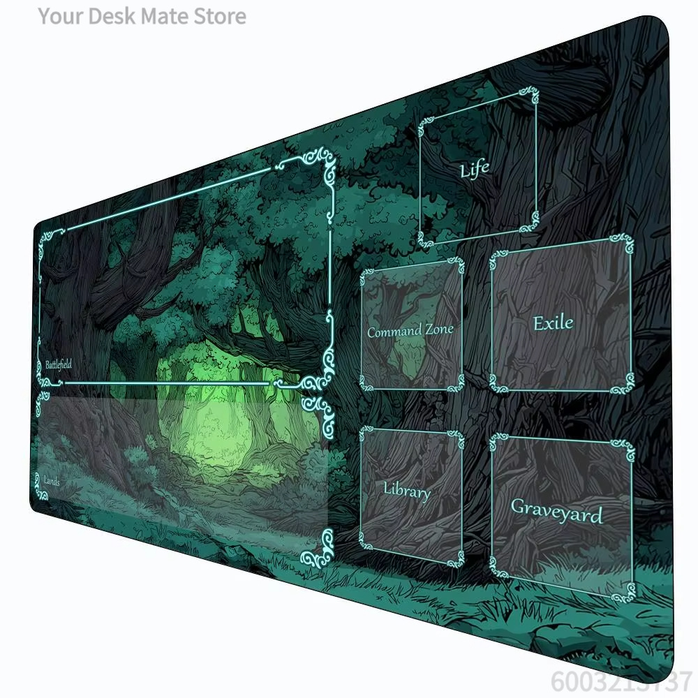 Tapete de Jogo MTG Tema Flores - Play Mat Neoprene avaliação e preço