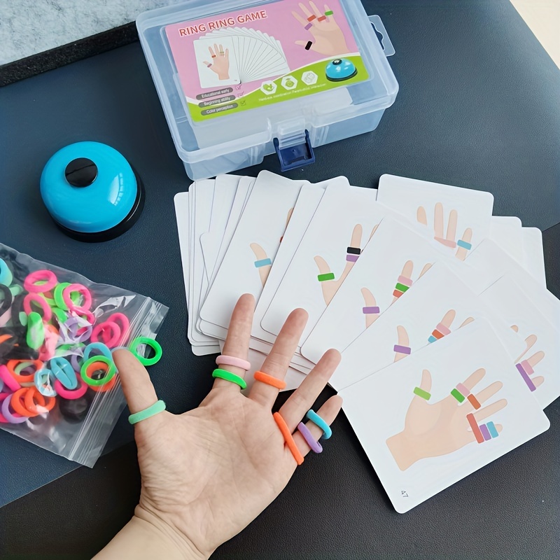 Crianças anel de dedo jogo de  - Board Game For 6 Years Old avaliação e preço