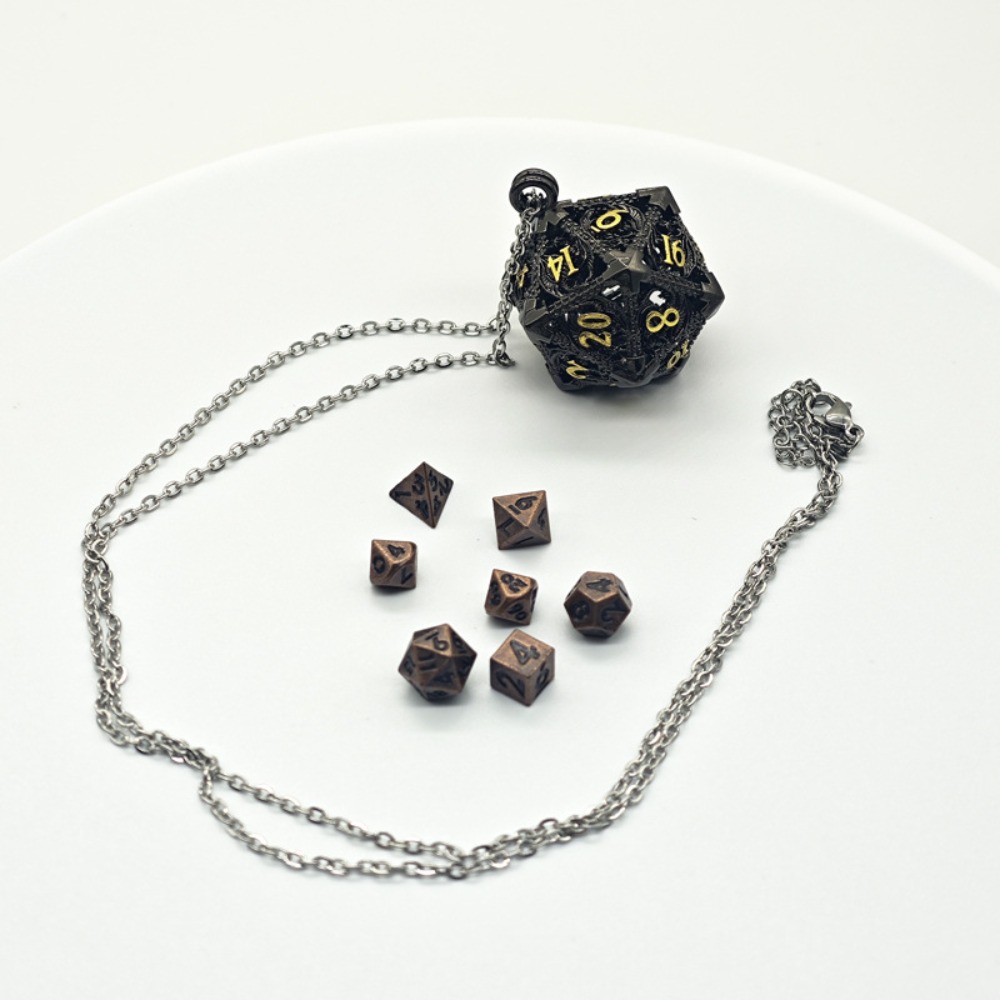 1 Conjunto de Colar de Dados M - Board Game Io avaliação e preço