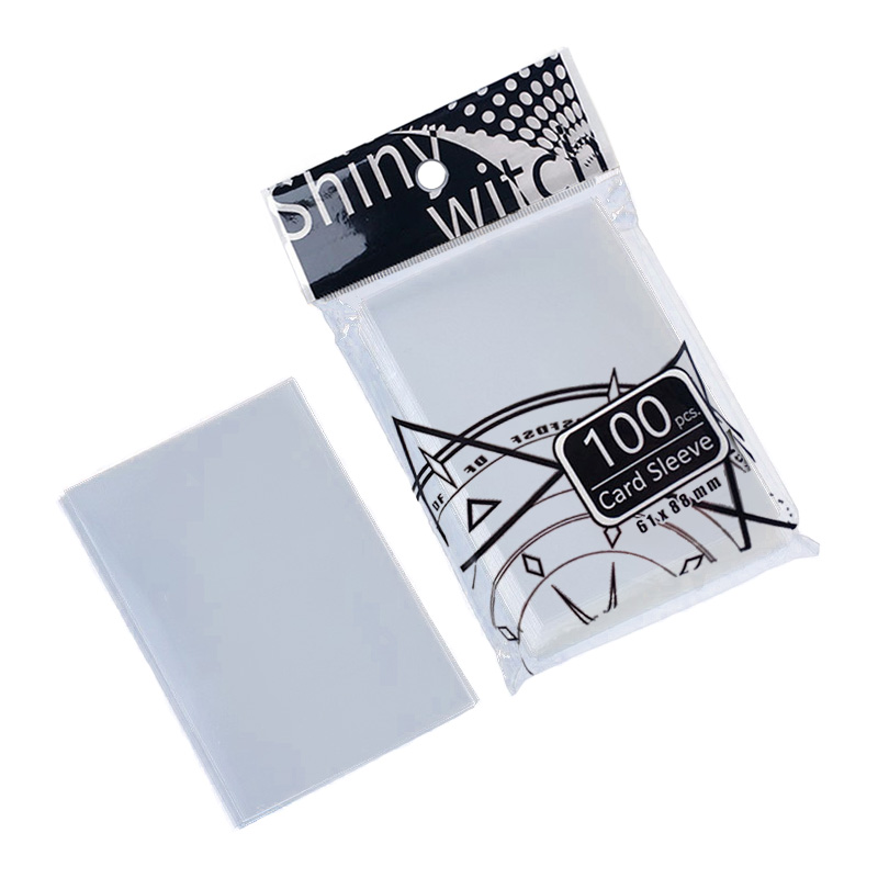100 pçs/lote 61*88mm Mangas de - Card Sleeves Protector avaliação e preço