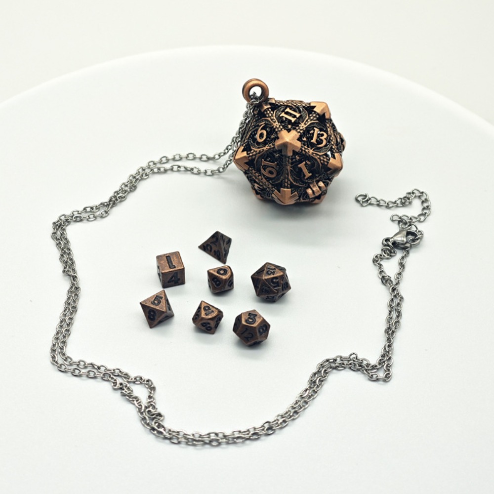 1 Conjunto de Colar de Dados d - Board Game Io avaliação e preço