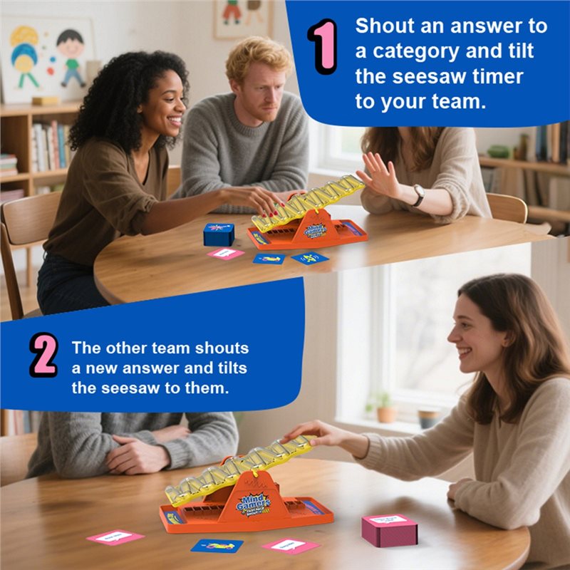 [NOVO!ABKG】 Shake For The Sees - Board Game Quiz avaliação e preço
