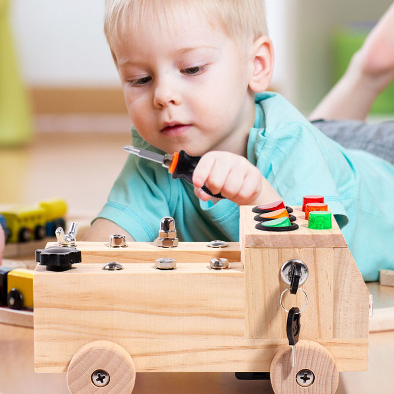 Placa de madeira montessori oc - Board Game For 6 Years Old avaliação e preço