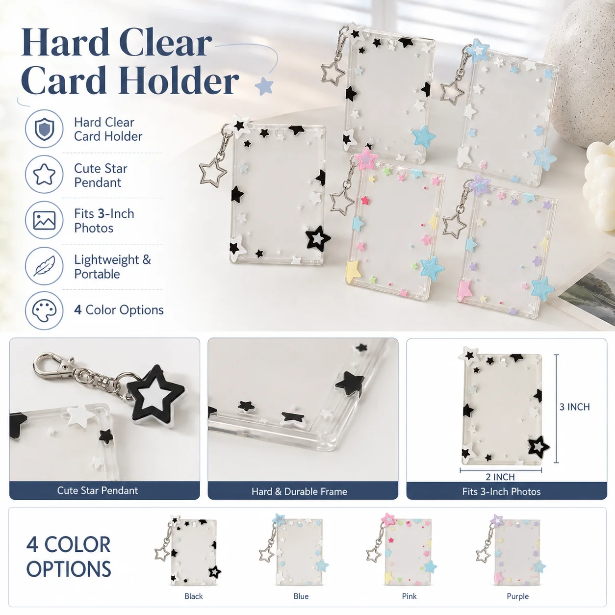 Porta-fotocartões de 3 polegad - Card Sleeves Protector avaliação e preço