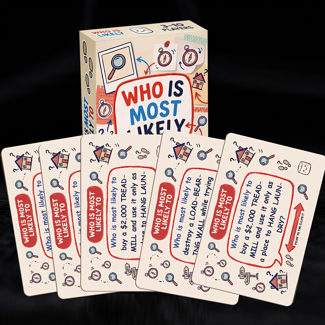 54 Cartões de Perguntas Seleci - Board Game Quiz avaliação e preço