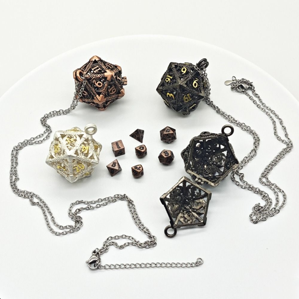 1 conjunto de dados de metal o - Board Game Io avaliação e preço